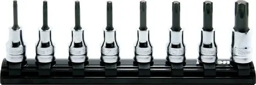 3/8 Sq. Dr. 8 Piece Z-Series Torxâ® Bit Socket Set Torx T20-T55 1