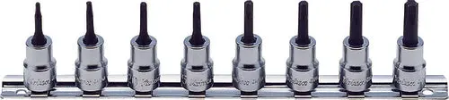 3/8 Sq. Dr. 8 Piece Torxâ® Bit Socket Set Torx T10-T45 1