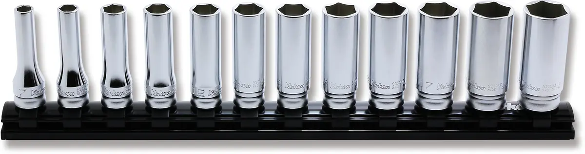 3/8 Sq. Dr. Socket Set  8-19Mm 6 Point 200Mm Z-Series 8 Pieces 1