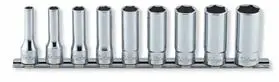 3/8 Sq. Dr. Socket Set  8Mm-19Mm 12 Point 300Mm  12 Pieces 1