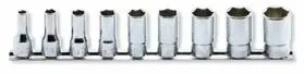 3/8 Sq. Dr. Socket Set  8Mm-19Mm Surface 300Mm  12 Pieces 1