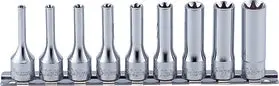 3/8 Sq. Dr. Universal Socket Set  8Mm-19Mm 6 Point 200Mm  8 Pieces 1