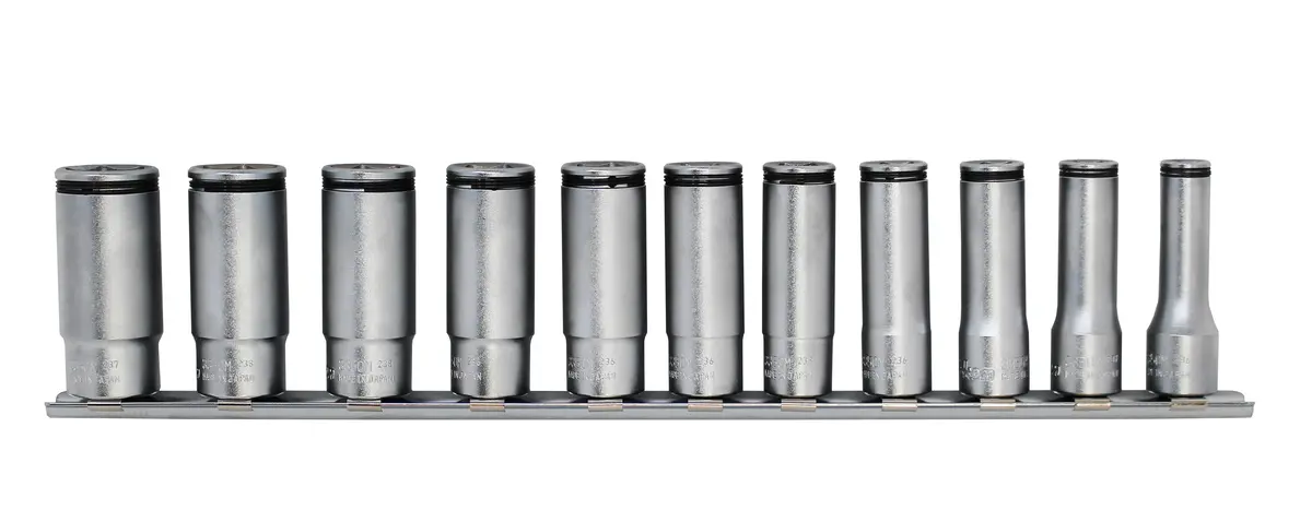 3/8 Sq. Dr. Deep Nut Gripâ® Socket Set  8Mm-14Mm - 5 Pieces 1