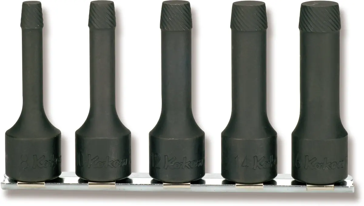 1/2 Sq. Dr. Socket Set  3/8-15/16 6 Point 300Mm  10 Pieces 1