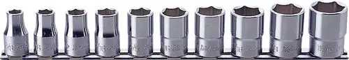 1/2 Sq. Dr. Socket Set  6S-16S  200Mm  6 Pieces 1