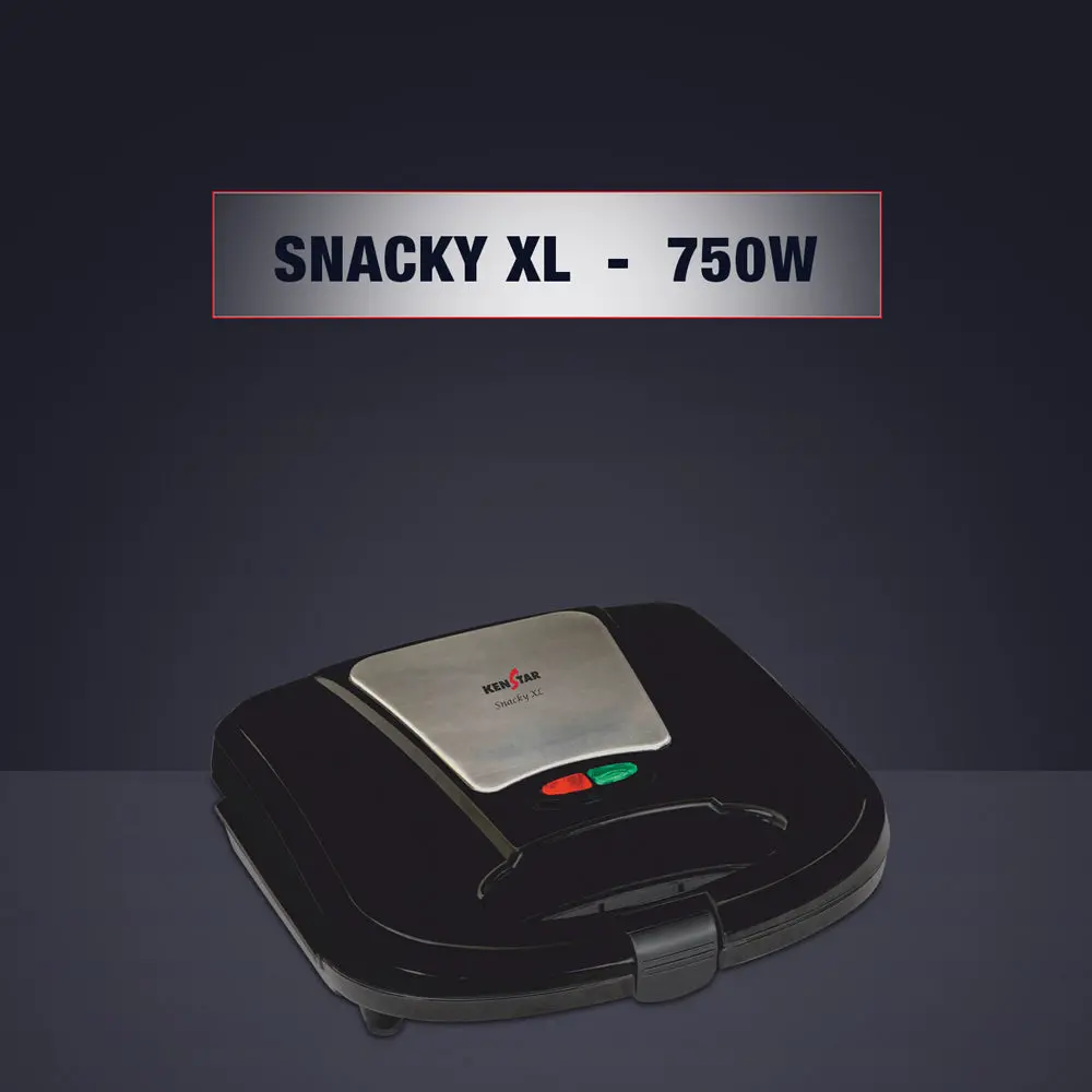 Snacky Xl 750W, With 2 Slice Grilling Plate & Cool Touch Body 1