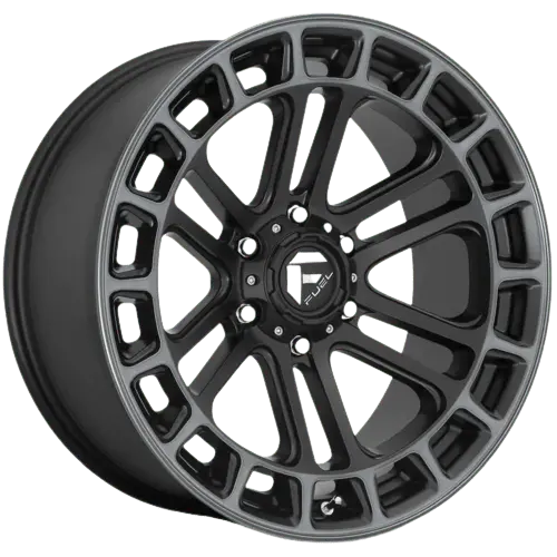 Fuel Heater Matte Black Machined Ring | 17X9 -12 6X139.7 1