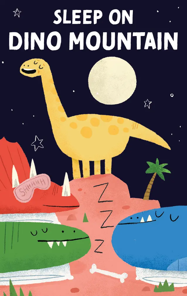 Sleep On Dino Mountain 1