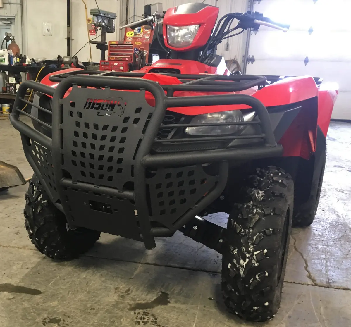 Pare-Chocs Hunter Avant/Suzuki Kingquad 1