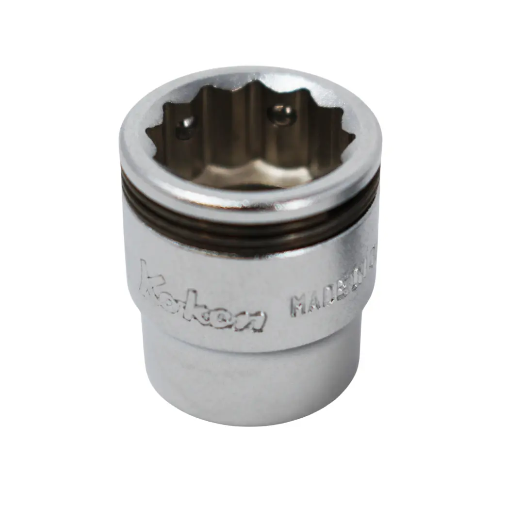 1/4 Sq. Dr. 12 Point Nut Gripâ® Socket - 9/16 1