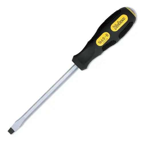 Slotted Blade Through Type Screwdriver 8Mm  Length 270Mm 1