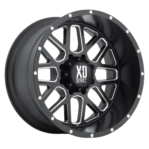 Xd Grenade Satin Black | 20X10 -24 5X150 1