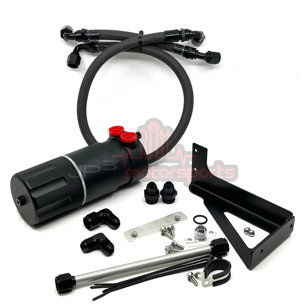 Mazda Rx7 Fd3s Assembled Xl Catch Can Kit With Racerite Hose 1