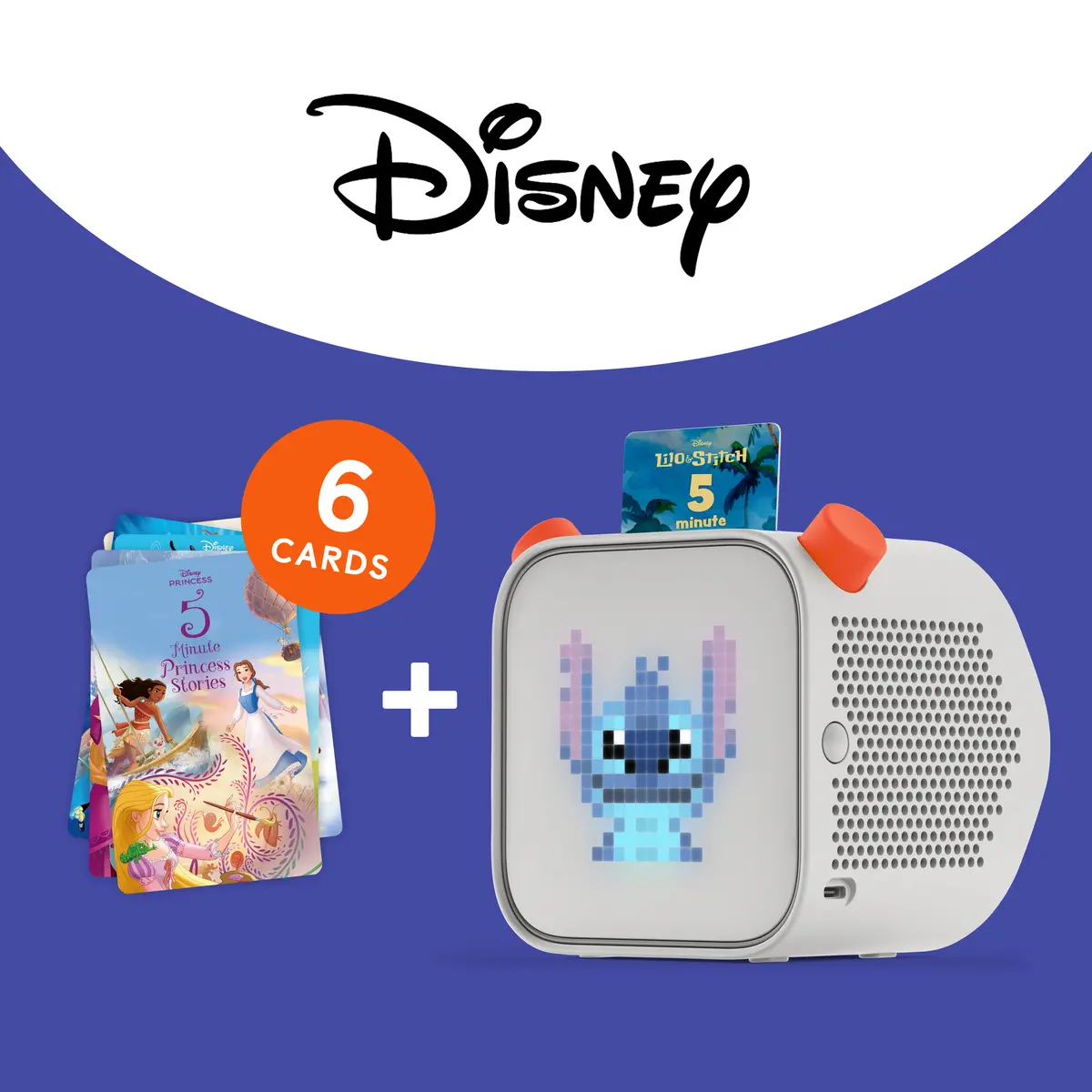 Yoto Player + Disney 5-Minute Stories Bundle 1