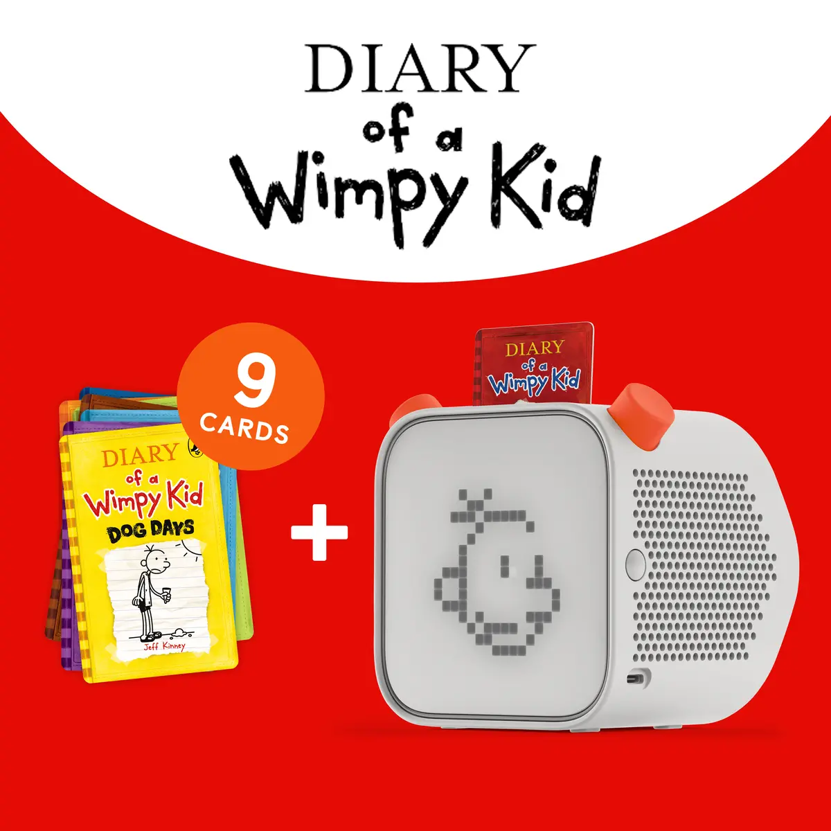 Yoto Player + The Wimpy Kid Bundle 1