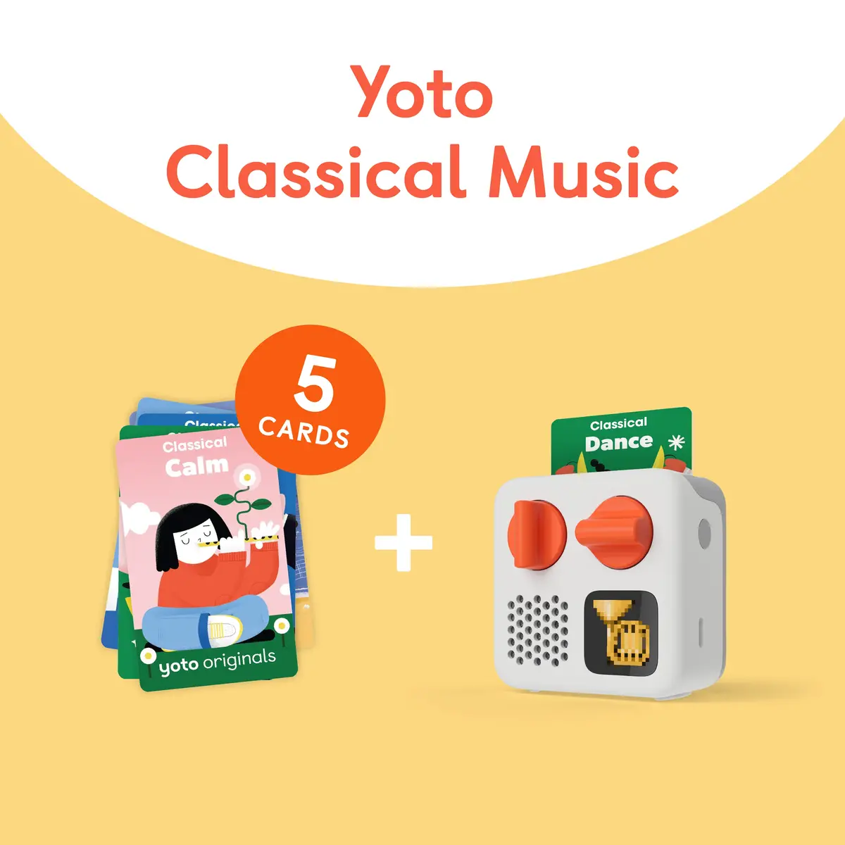 Yoto Mini + Yoto Classical Music Bundle 1