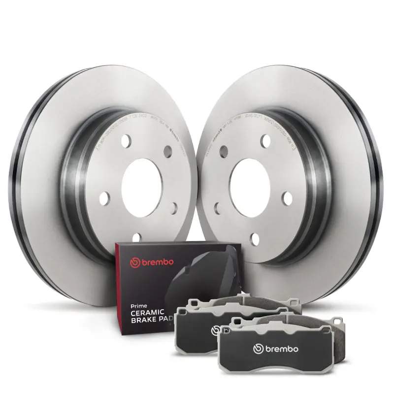 Brembo Oe 09-12 Audi Q5 Front Disc Brake Kit 1