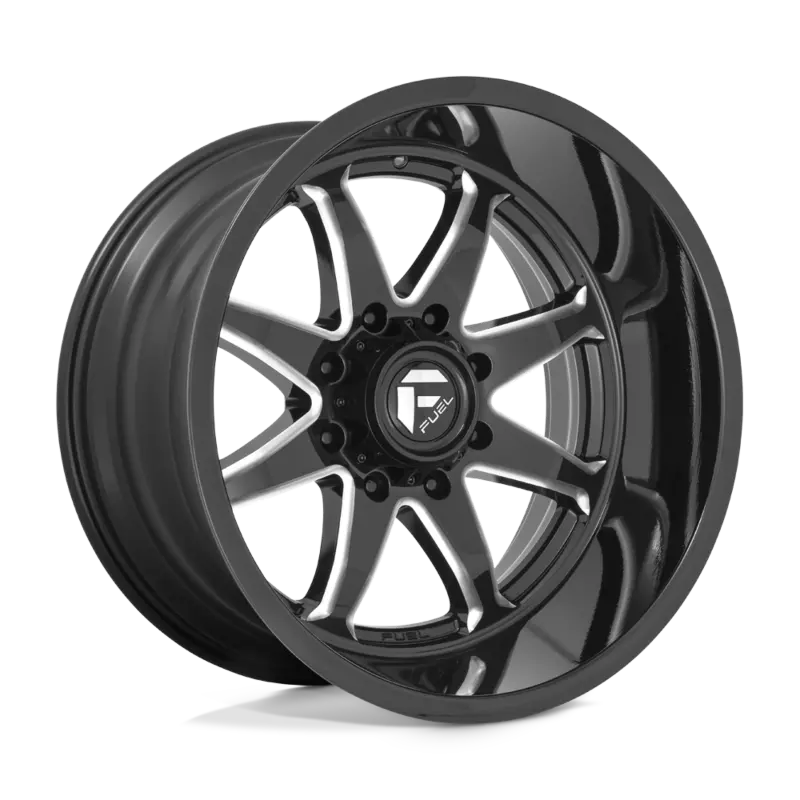 Fuel Hammer 20X10 5X139.7 78.10 -18 Gloss Black Milled 1