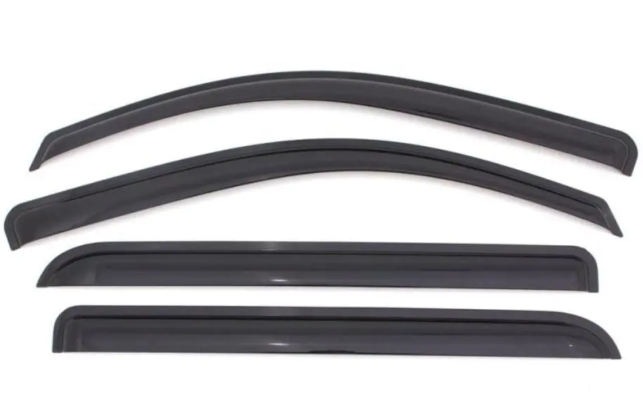 Avs Ventvisor Kit Outside Mount Smoke Color 2014-2019 Fiesta St 1