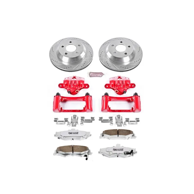 Power Stop 98-02 Chevrolet Camaro Rear Z26 Street Warrior Brake Kit W/Calipers 1