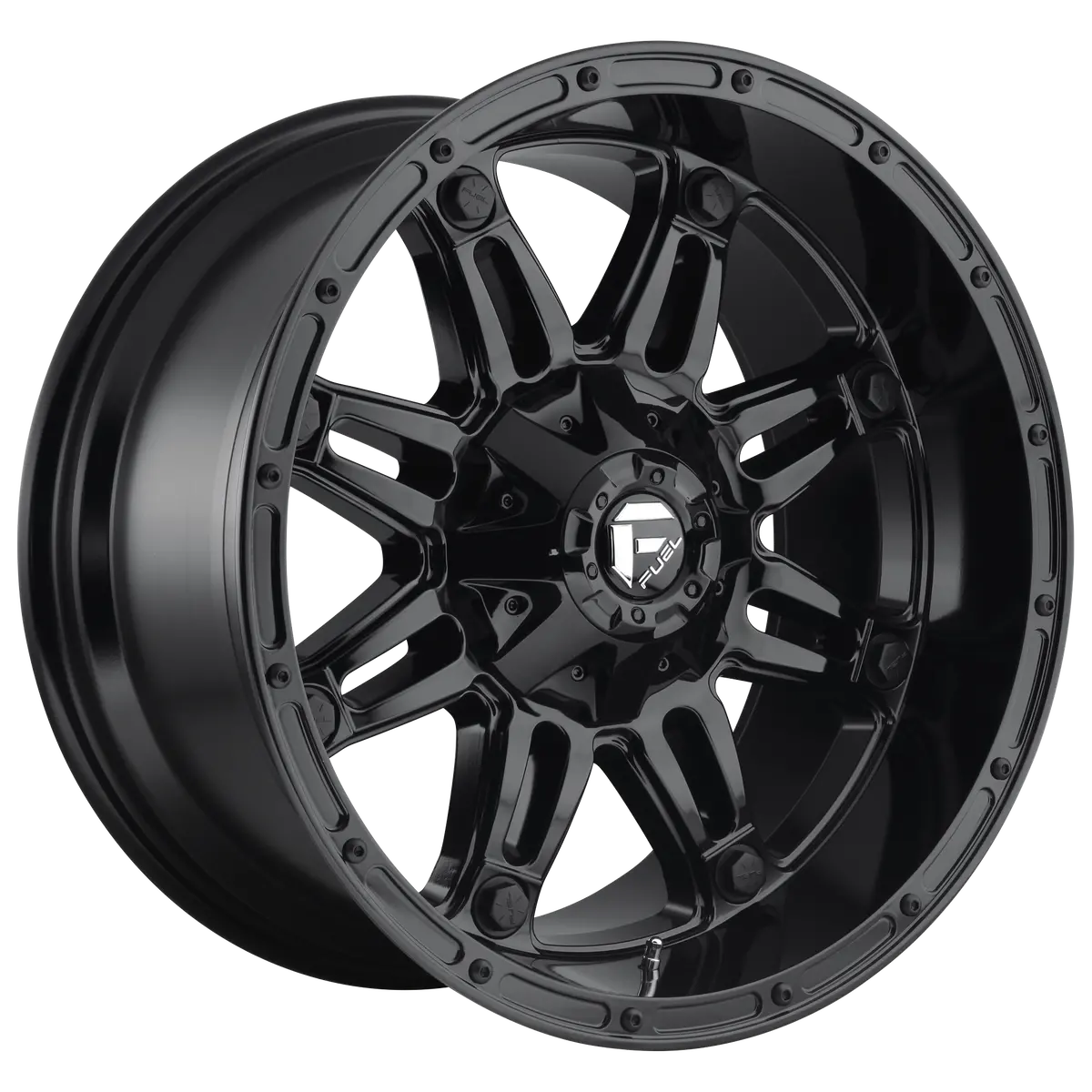 Fuel Hostage Gloss Black | 17X9 +1 6X139.7 1