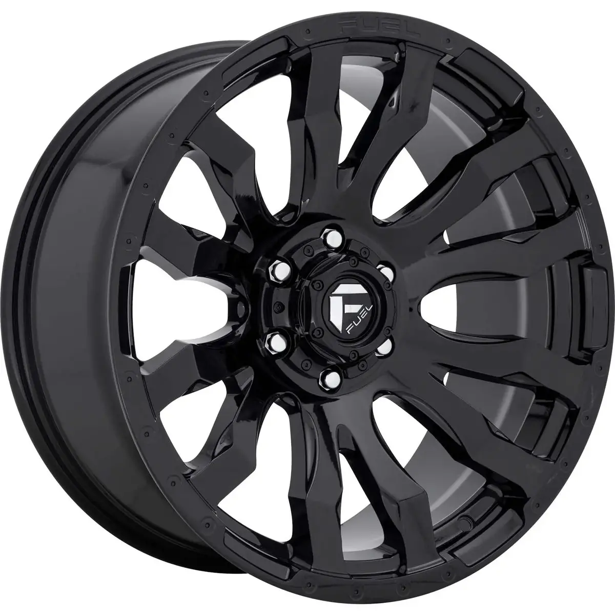 Fuel Blitz Gloss Black | 20X10 -18 8X165.1 1