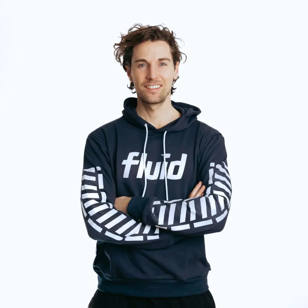 Fluid Rider Hoodie - Blue 1