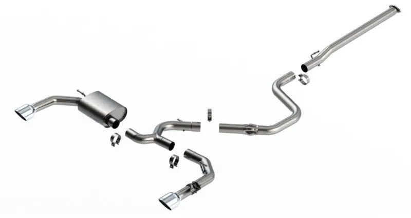 Borla Atak Catback Exhaust W/Chrome Tips  2022+ Elantra N 1
