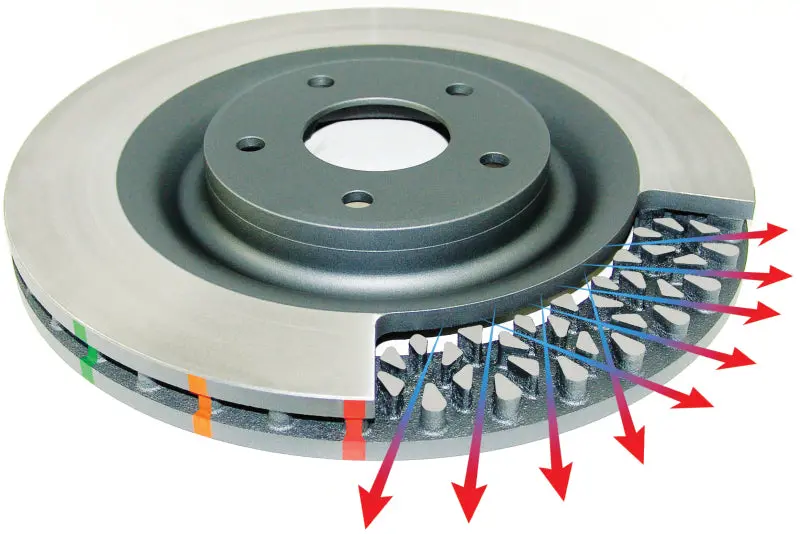 Dba 12-13 Audi Tt Quattro Rs (370Mm Front Rotor) Front 5000 Series Slotted Ring 1