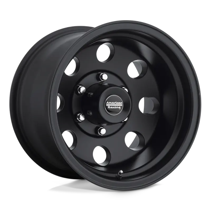 American Racing Ar172 Baja Satin Blk | 17X8 8X165.1 +0 130.81Mm 1