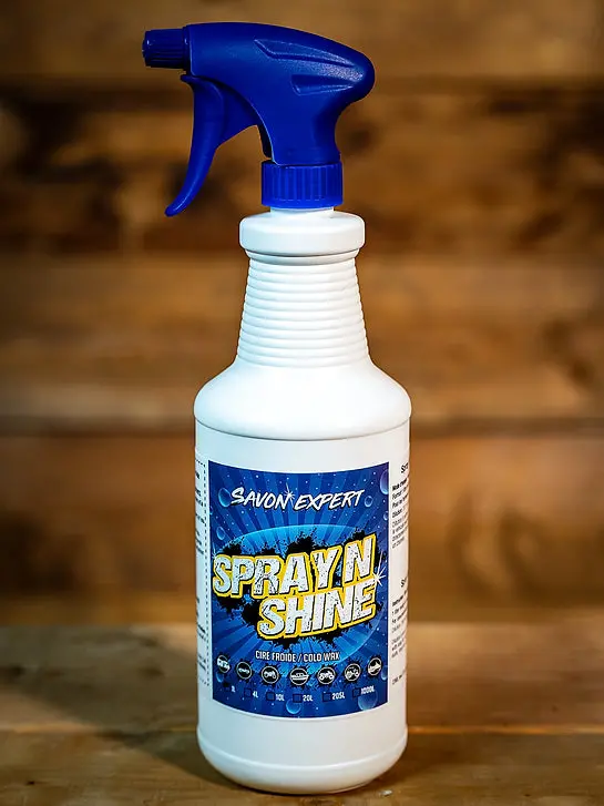 Spray N Shine (Cire Froide) 1Litre 4 Litres 1