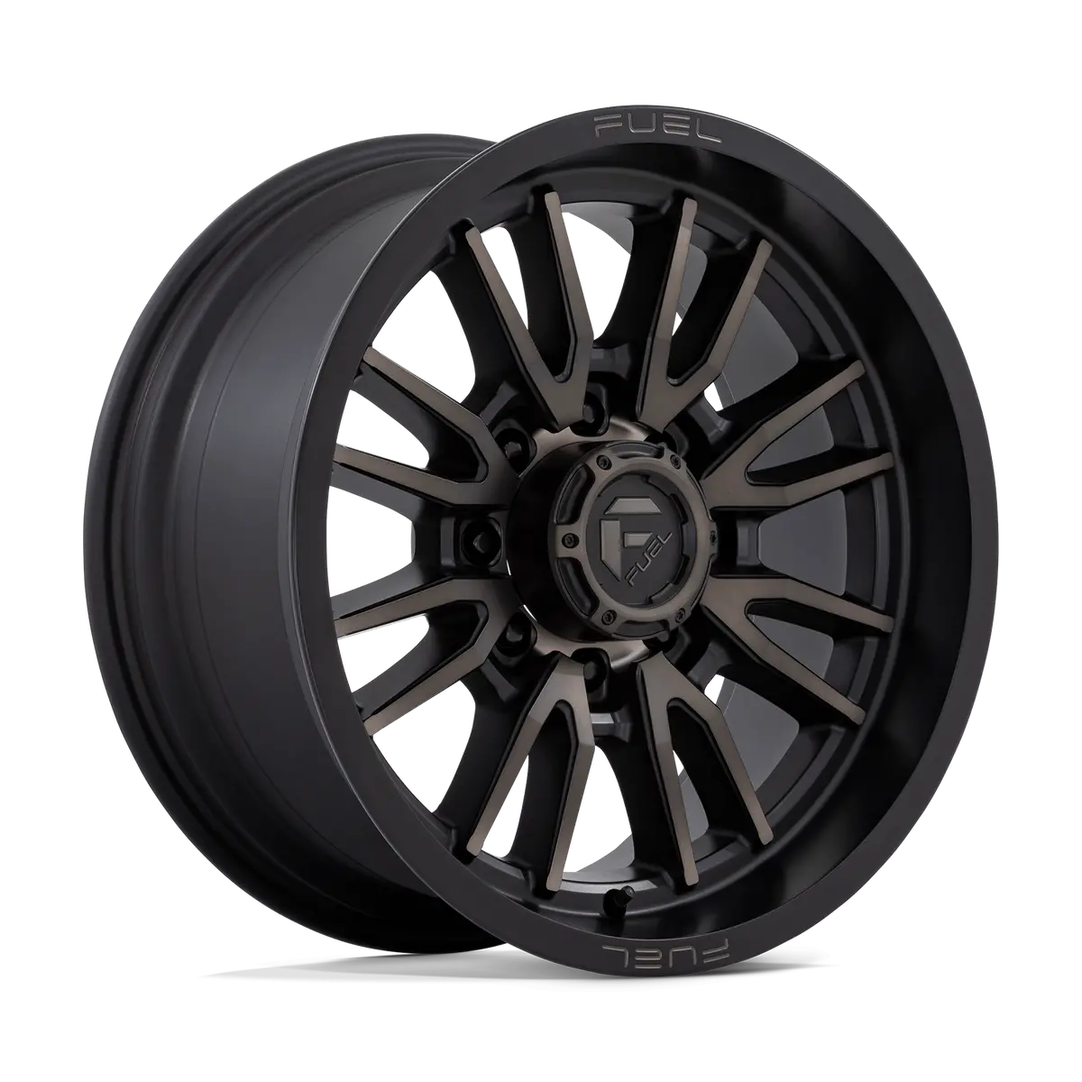 Fuel Clash 8 20X9 8X180 +1 124Mm Matte Black Double Dark Tint ( Text Us For Clearance Pricing ) 1