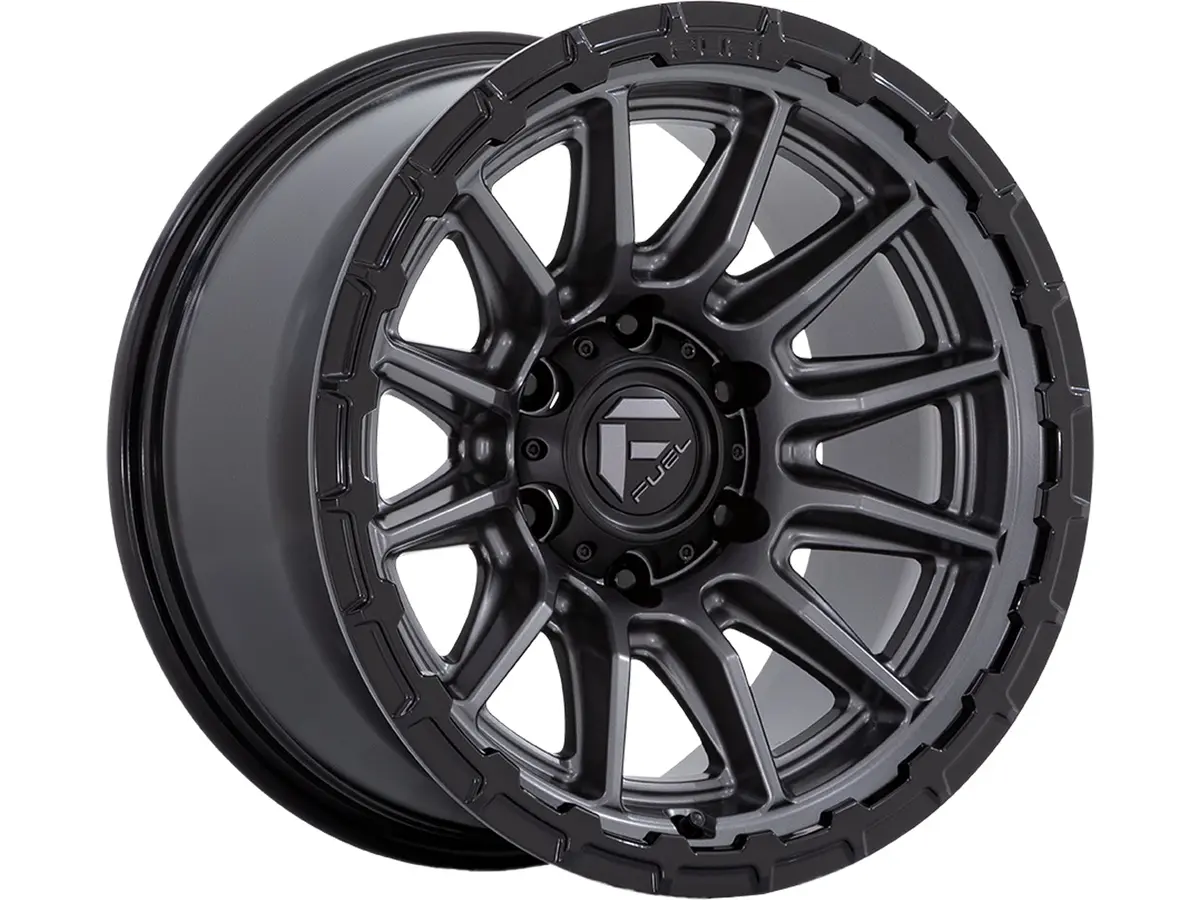 Fuel Fc866 Piston Matte Gunmetal Gloss Black Lip 20X10 -18 6X135 87.1Mm ( Text Us For Clearance Pricing * ) 1