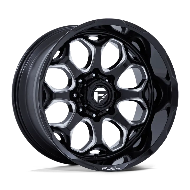 Fuel Scepter Gloss Blk Milled | 20X10 6X135 -18 87.1Mm ( Text Us To Get 40% Off ) 1