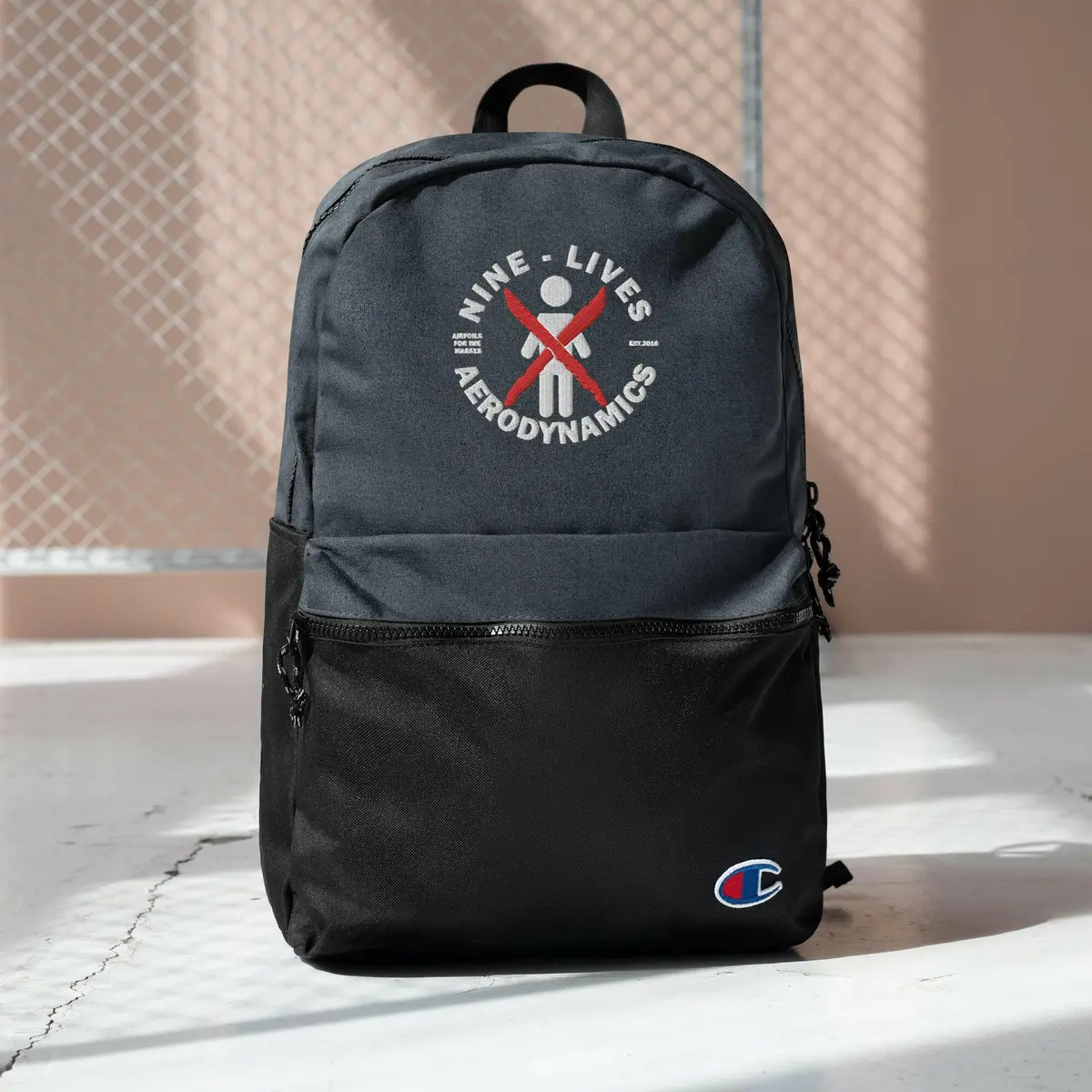 Embroidered Champion Backpack 1