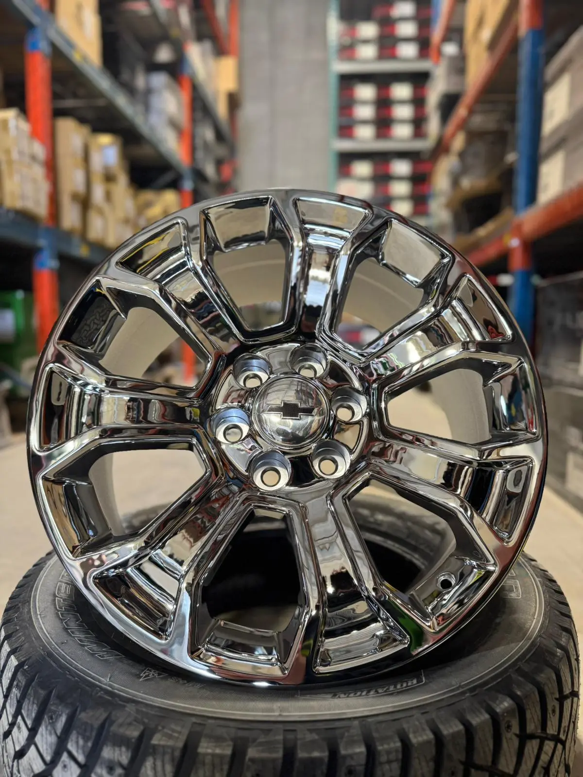 R204 Gmc/Chevy Reps Chrome 20X9 +24 6X139.7Mm 78.1Mm 1