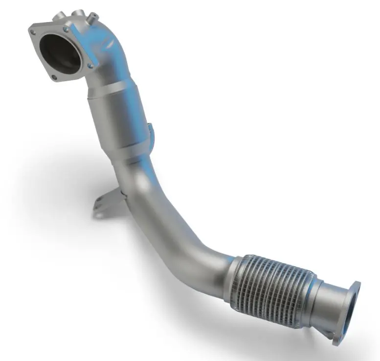 Custom Performance Engineering Qkspl™ Cast Bellmouth Downpipe  2022-2026 Elantra N 1