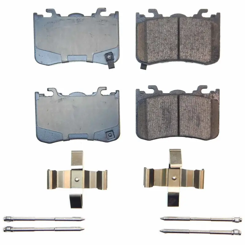 Power Stop 2024 Ford Mustang Rear Z17 Evo Ceramic Brake Pad W/Hardware 1