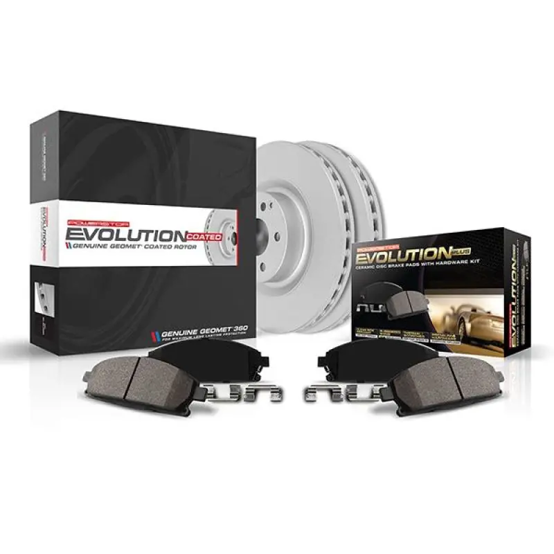 Power Stop 19-21 Subaru Forester Front Z17 Coated Brake Kit 1