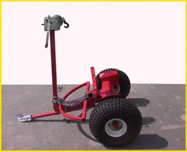 Mini Debusqueuse Sur Roues (Avec Treuil Manuel) 1
