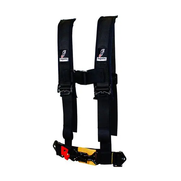 Harnais Pour Jeunes/ H-Style 4 Points 2 ″ - Noir 1