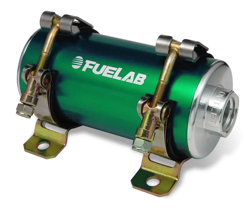Fuelab Prodigy In-Line Efi Fuel Pump – High-Pressure, 1000 Hp Rated, Green Housing 1