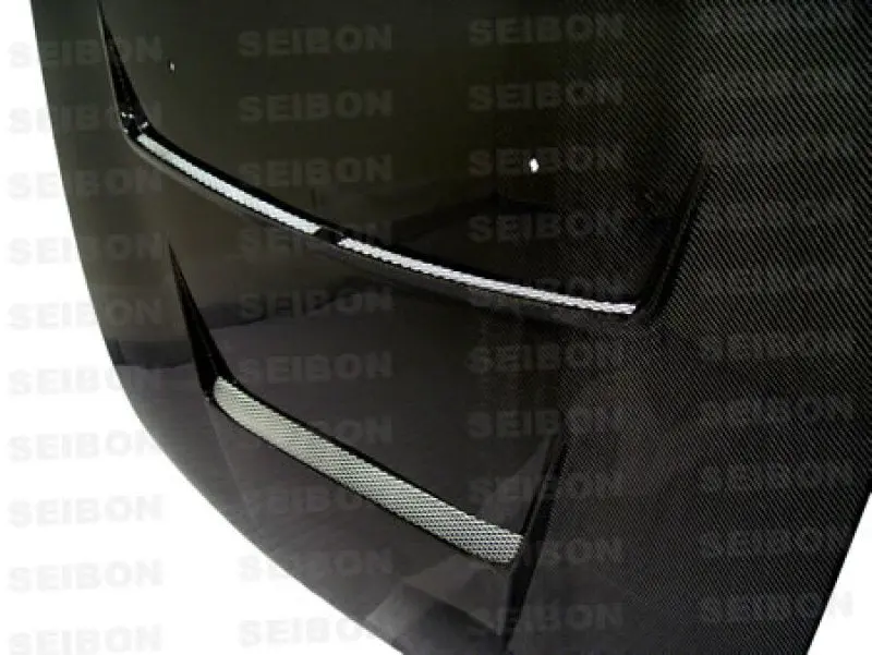 Seibon Carbon Fiber Hood For 1995–1996 Nissan 240Sx (Dv Style) 1