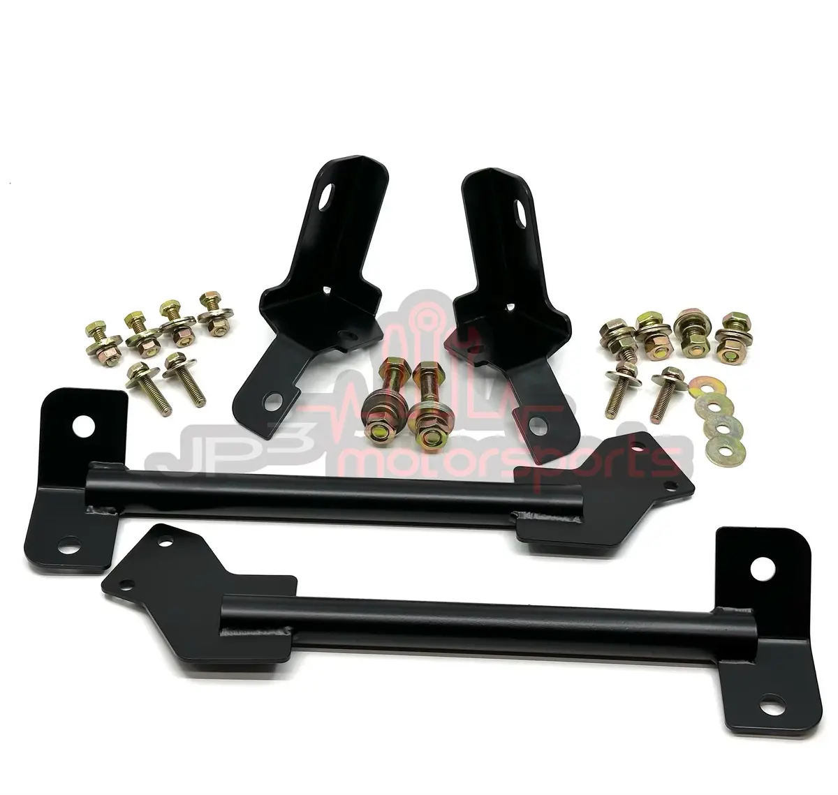 Mazda Rx7 Fd3s Rear Subframe Tubular Reinforcement Cross Brace And Mounting Bracket Combo Kit 1