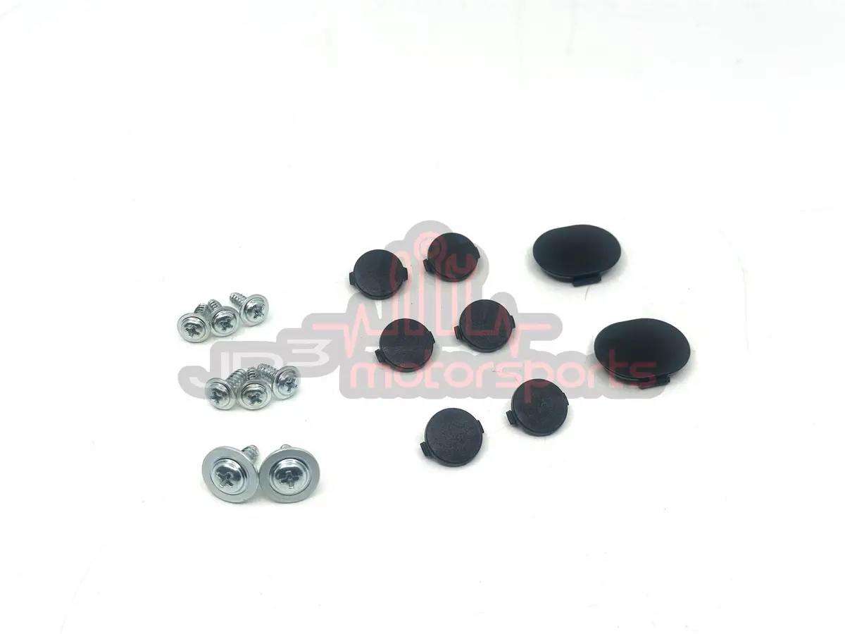 Mazda Rx7 Fd3s Windshield Cowl Trim Caps & Screw Kit (Oem) 1