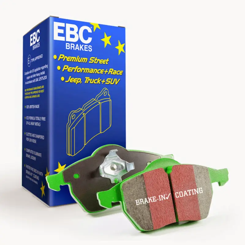 Ebc 2014+ Ford Fiesta 1.6 Turbo St Greenstuff Front & Rear Brake Pads *Free Shipping* 1