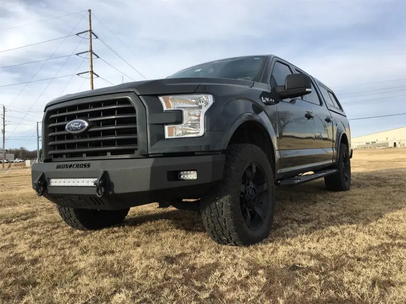 Iron Cross 09-14 Ford F-150 Low Profile Front Bumper - Primer 1