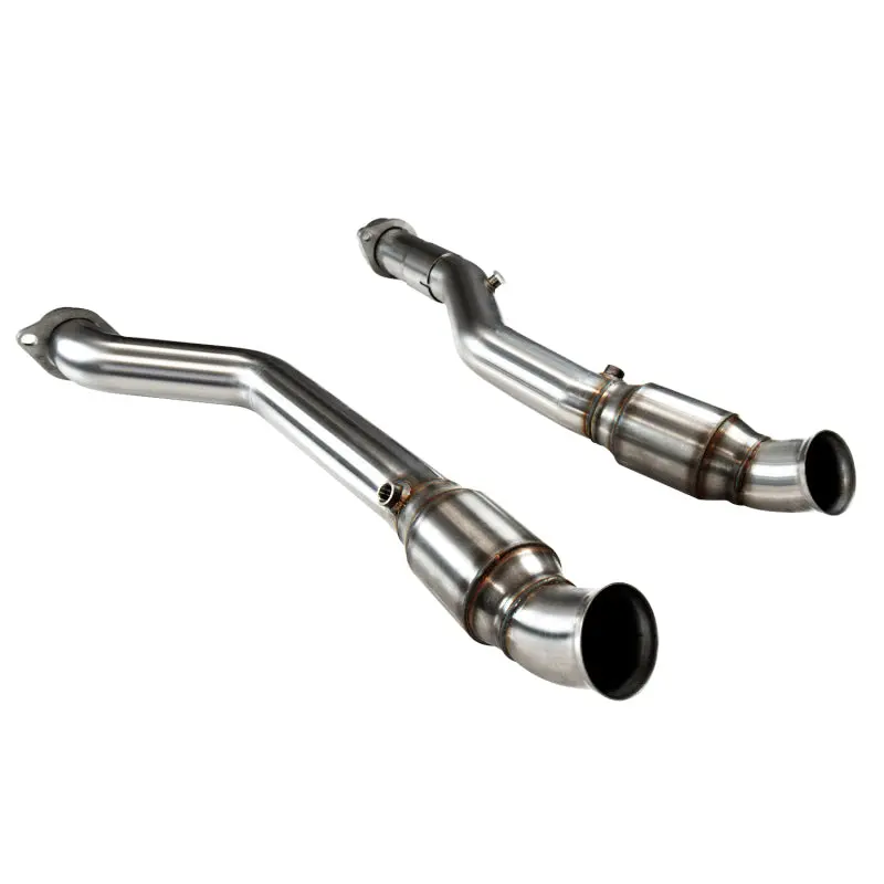 Kooks 2011+ Jeep Grand Cherokee 5.7L 3In X Oem Ss Green Catted Connection Pipes 1