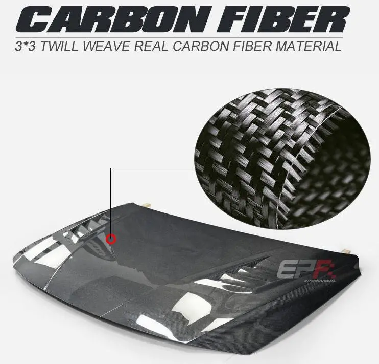 Epr Carbon Fiber Vented Hood 2022-2026 Hyundai Elantra N 1