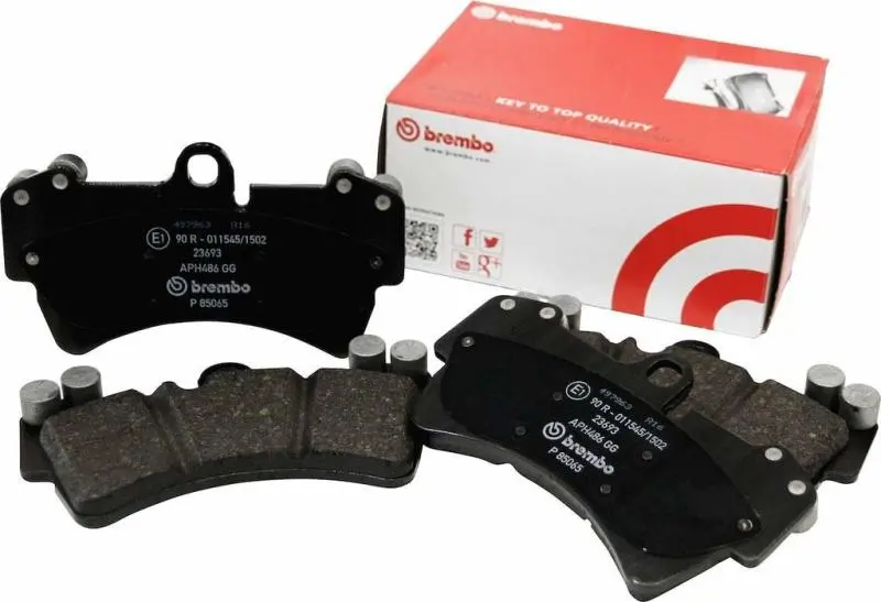 Brembo 14-16 Bmw 228I/12-16 328I/14-16 428I Premium Nao Ceramic Oe Equivalent Pad - Front 1